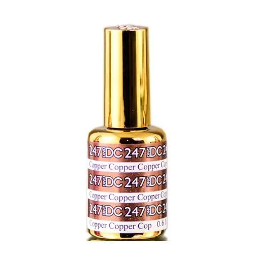 nail polish slatted blind-DC Mermaid 247 Copper