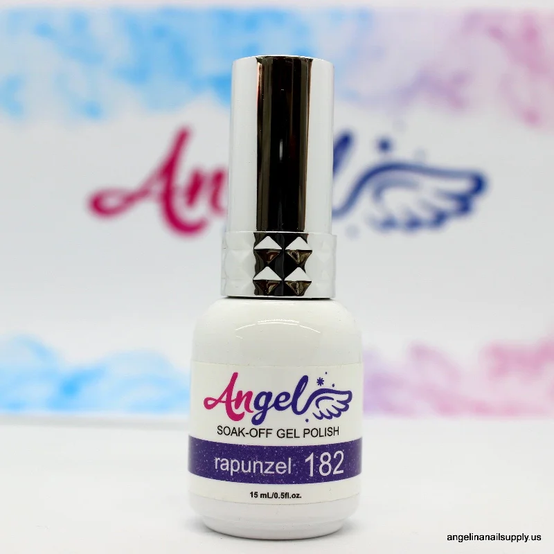 nail polish solid structure-Angel Holo & Platinum 182 rapunzel