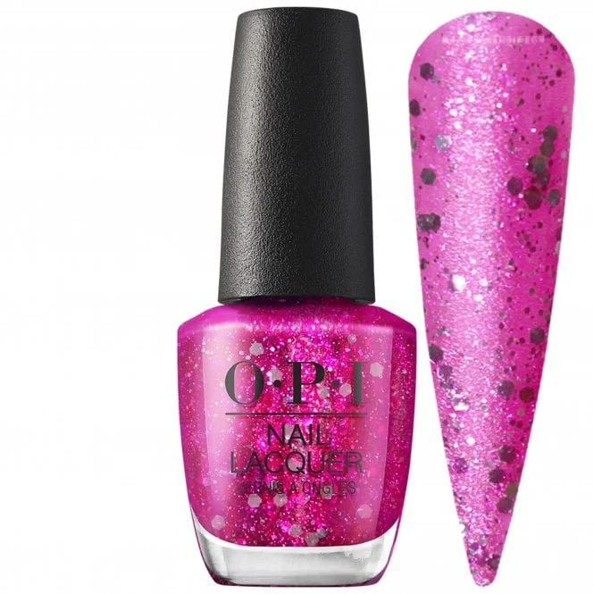 nail polish coarse grind-OPI Lacquer - I Pink It's Snowing P15