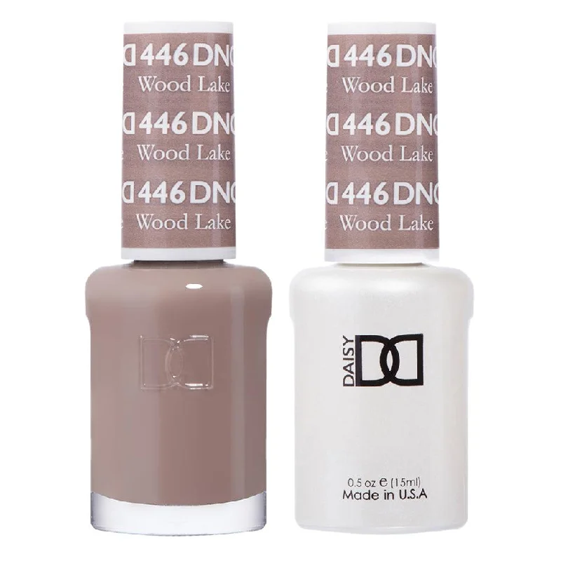 nail polish meshed screen-Dnd Gel 446 Wood Lade