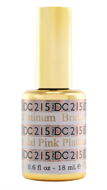 nail polish calm pool-DC Platinum 215 BRIDAL PINK