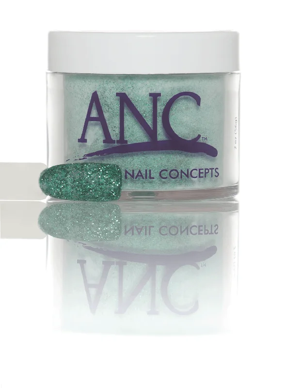 nail polish blooming floral-ANC Dip Powder 042 LIME GLITTER