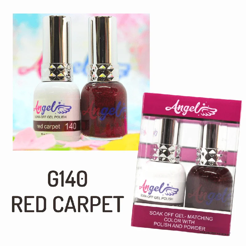 nail polish high fountain-Angel Gel Duo G140 RED CARPET