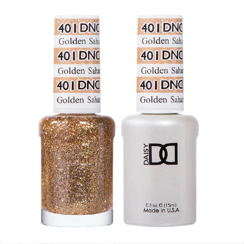 nail polish stone well-Dnd Gel 401 Golden Sahara Star