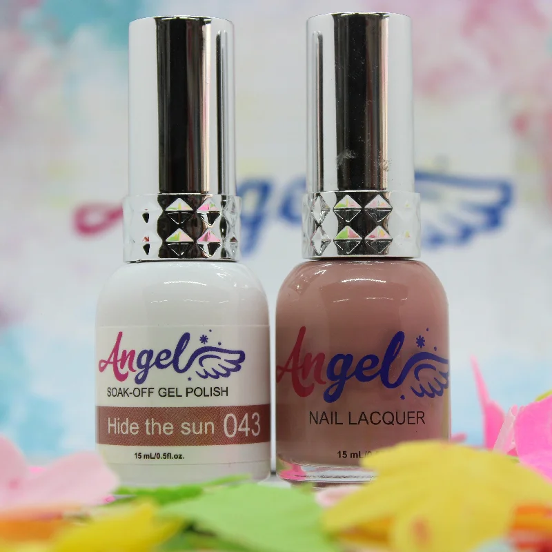 nail polish thin flue-Angel Gel Duo G043 HIDE THE SUN