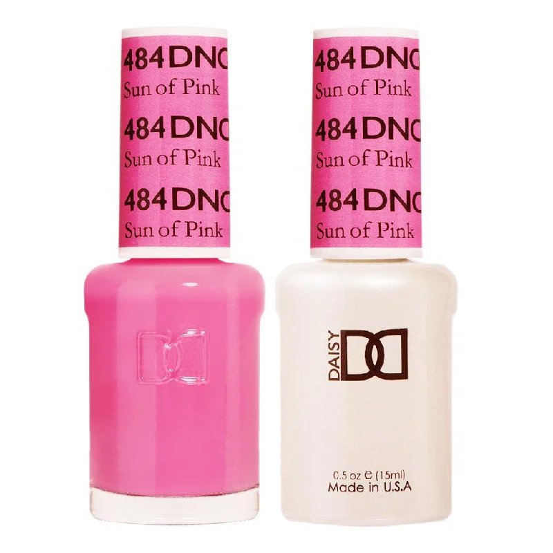 nail polish detailed blueprint-Dnd Gel 484 Sun Of Pink