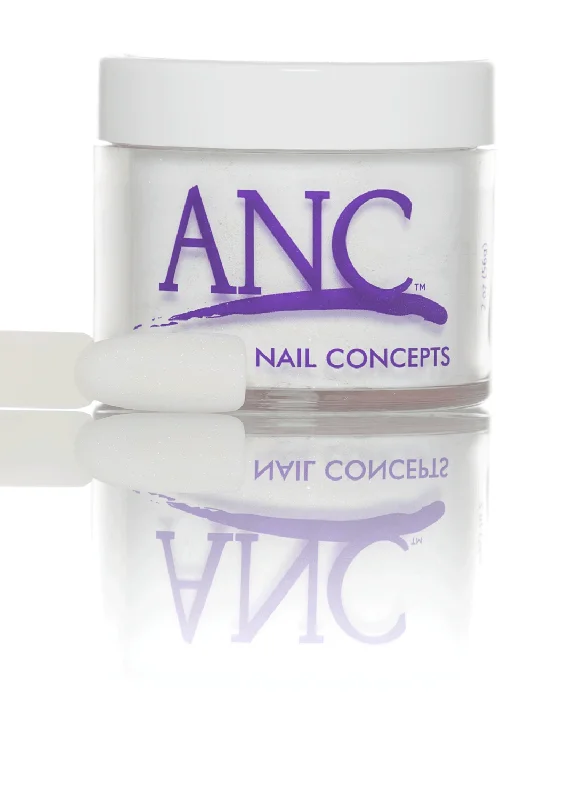 nail polish quiet sound-ANC Dip Powder 123 SPARKLING WHITE