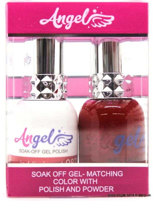 nail polish strong pliers-Angel Gel Duo G087 LADDIE IN RED