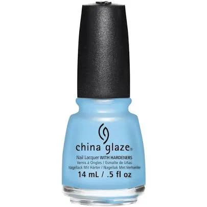 nail polish wide terrace-China Glaze Nail Lacquer - Don'T Be Shallow (Baby Blue Crème)  0.5 oz  - # 83413