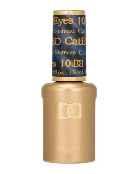 nail polish light ash-DND 5D Cateyes 10 Siamese Cat