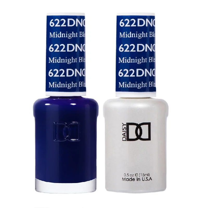 nail polish flat plane-Dnd Gel 622 Midnight Blue