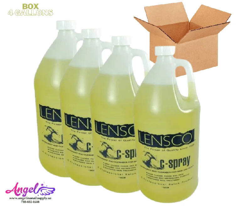 nail polish tall broom-Lensco C Spray (box / 4 gallons )