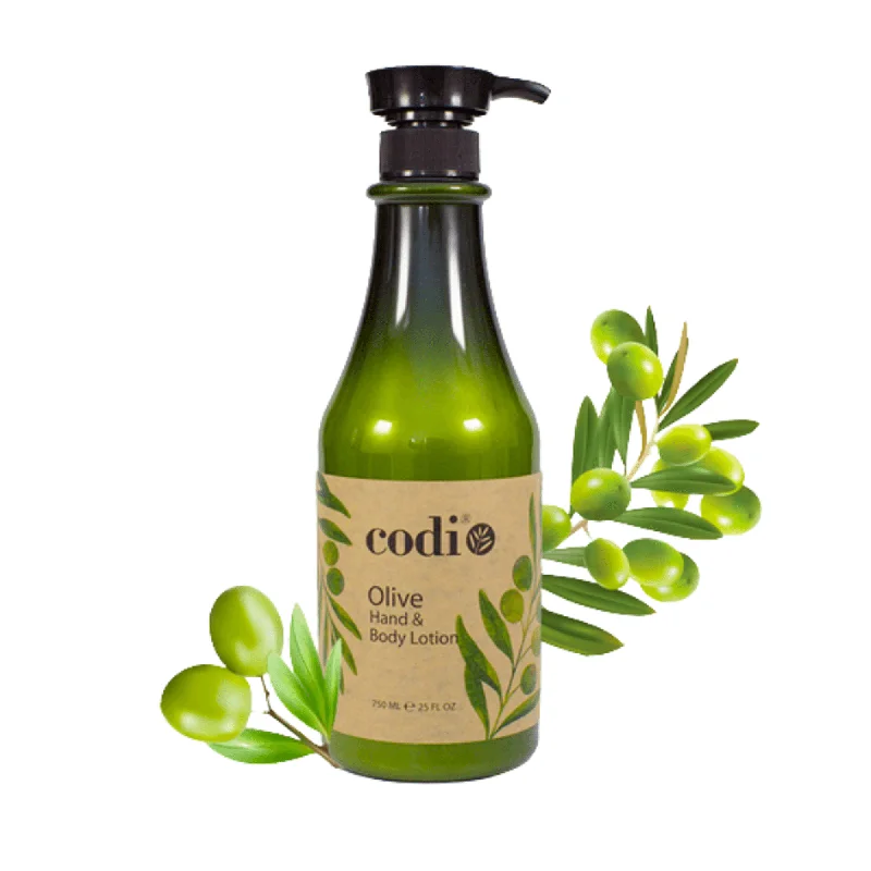 nail polish slanting ray-Codi Lotion Bottle Olive 25oz