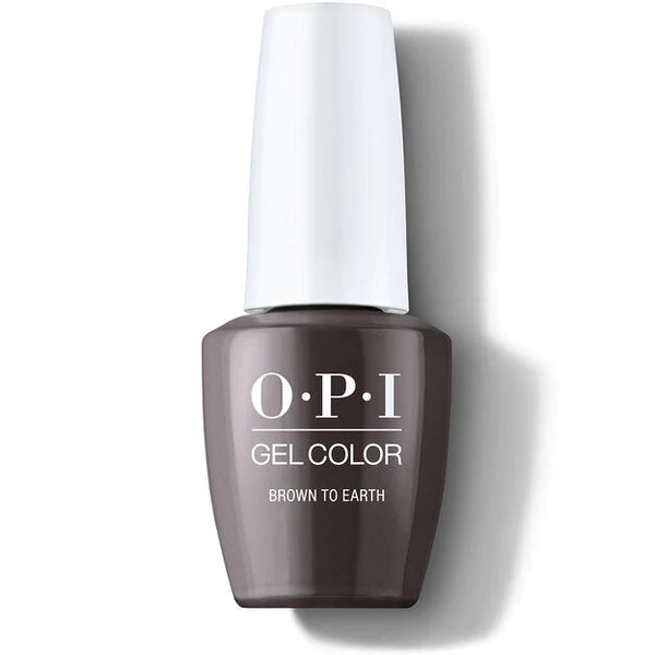 nail polish light wash-OPI Gel Polish - Brown To Earth F004