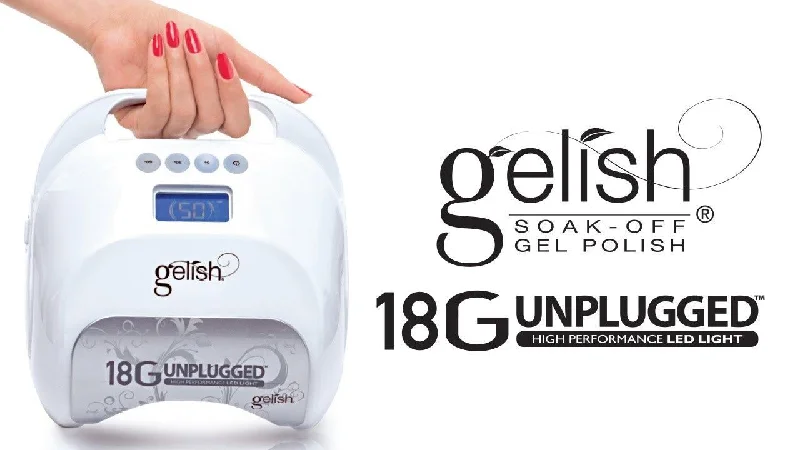 nail polish steady stream-Gelish®  UV/LED Light 18G Unplugged