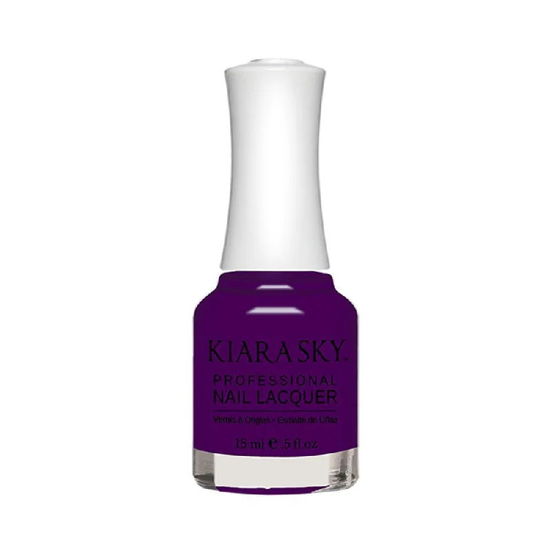 nail polish soft drizzle-Kiara Sky Nail Lacquer - 596 Royal