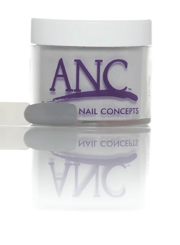 nail polish sheltered cove-ANC Dip Powder 113 LIGHT CHARCOAL GRAY