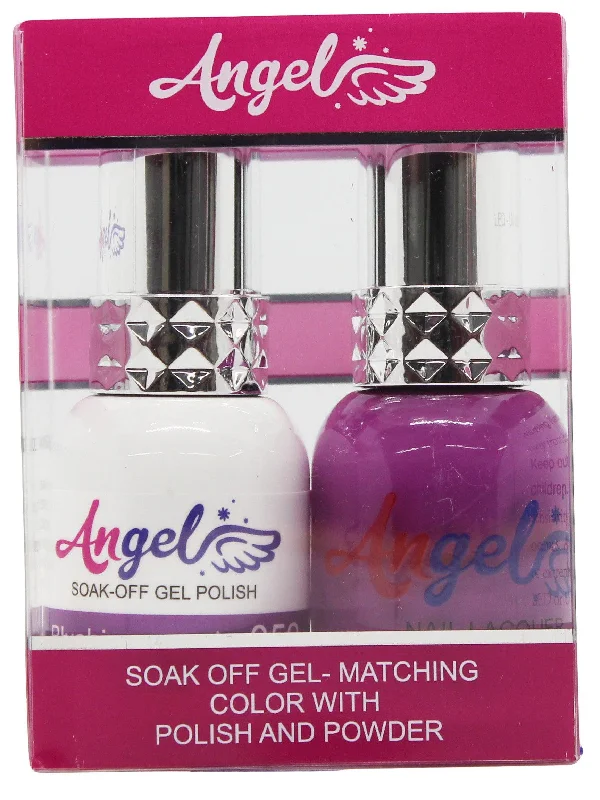 nail polish thick board-Angel Gel Duo G052 BLUSHING PURPLE