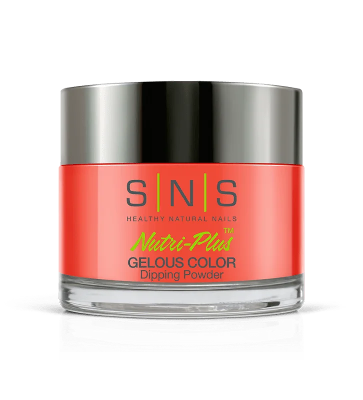 nail polish sunny sunrise-SNS Dip Powder 135 Triumphant Red