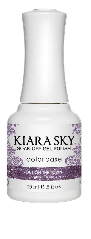 nail polish thick smoke-Kiara Sky Gel Color 520 Out On The Town