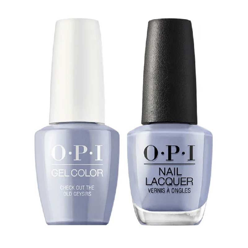 nail polish trimmed lawn-OPI Gel Nail Polish Duo - I60 Check Out the Old Geysirs