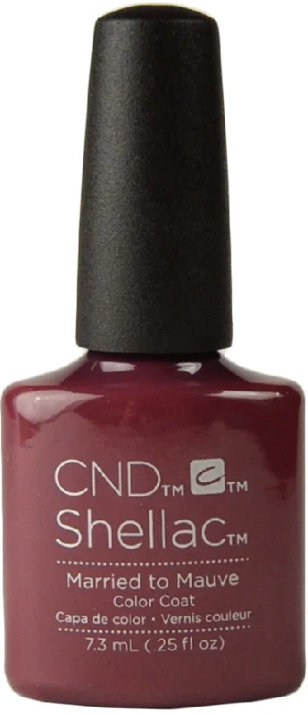 nail repair for fashion stylists-CND SHELLAC Married to mauve