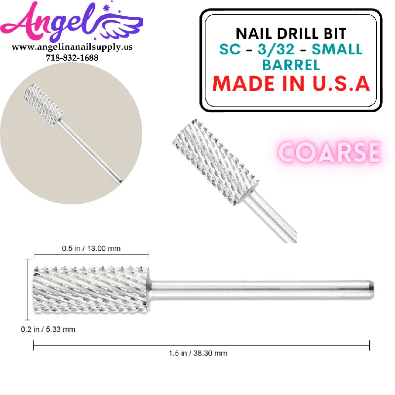 nail polish tall rafter-Nail Drill Bit - SC - 3/32 - Small Barrel