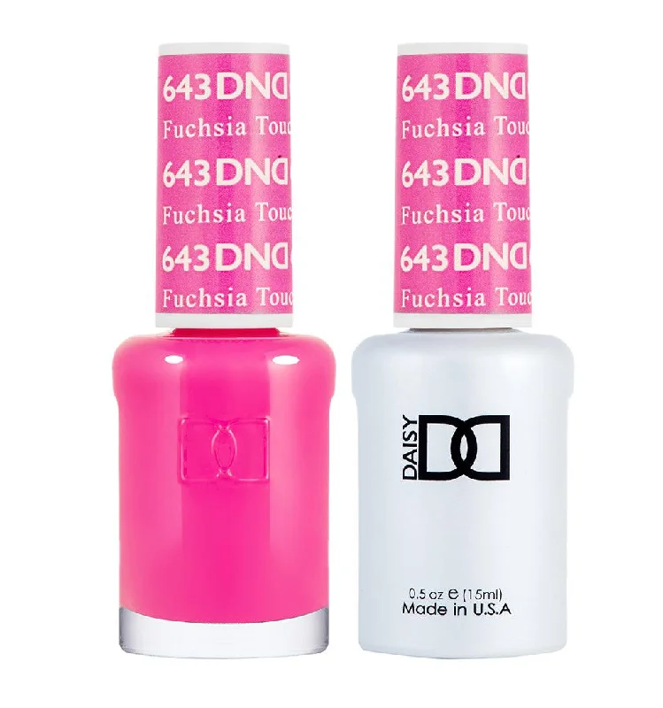 nail polish tall broom-Dnd Gel 643 Fuchsia Touch