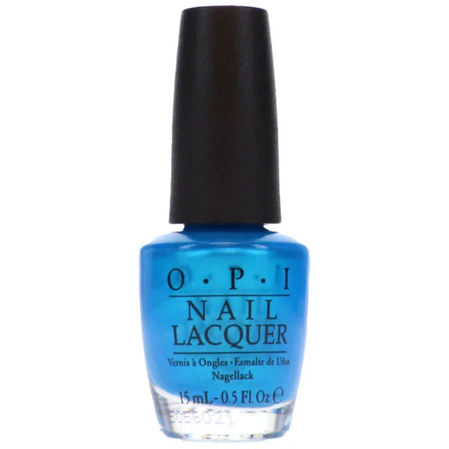 nail polish soft twilight-OPI Lacquer - Teal The Cows Come Home B54