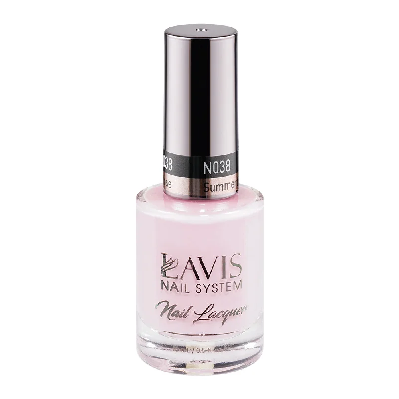 nail polish tall tower-LAVIS Nail Lacquer - 038 Summertime Rose