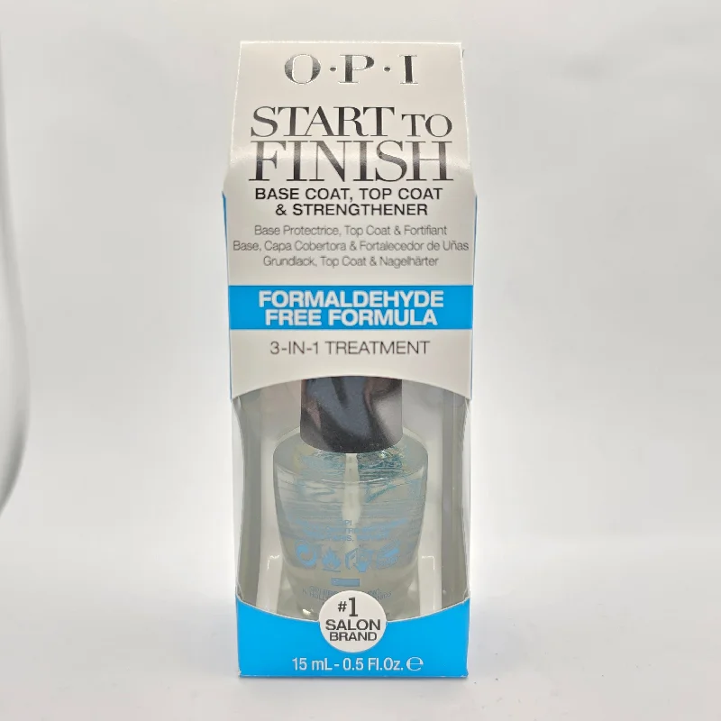 nail repair for home bartenders-OPI START TO FINISH FORMALDEHYDE FREE FORMULA NT T71