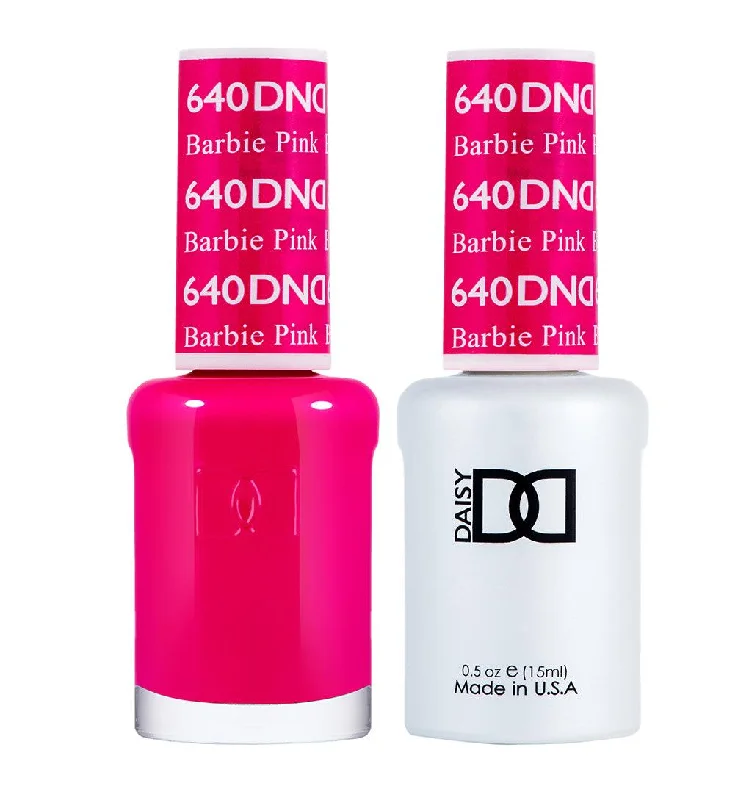 nail polish fine dust-Dnd Gel 640 Barbie Pink