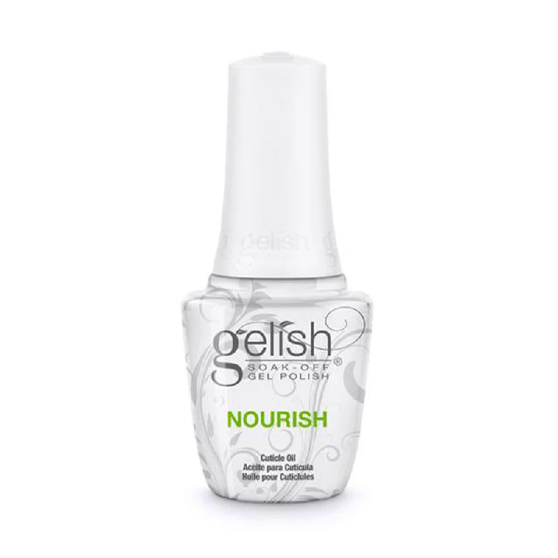 nail repair with persica extract-GELISH NOURISH-CUTICLE OIL .5 oz