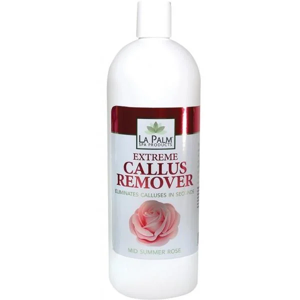 nail repair with grapefruit extract-LAPALM EXTREME CALLUS REMOVER 32 OZ - MID SUMMER ROSE