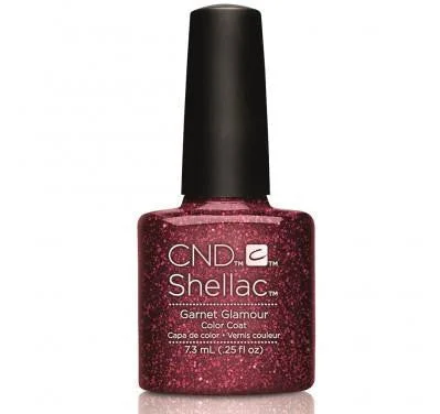 nail repair with kumquat extract-CND Shellac GARNET GLAMOUR