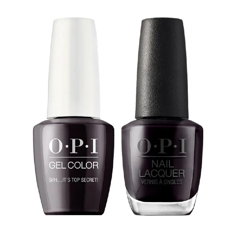 nail polish dying ember-OPI Gel Nail Polish Duo - W61 Shh... It's Top Secret!