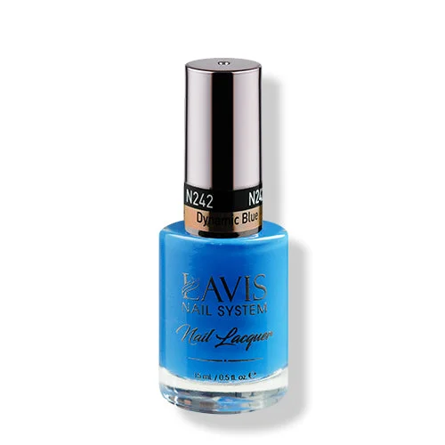 nail polish high arch-LAVIS Nail Lacquer - 242 (Ver 2) Dynamic Blue