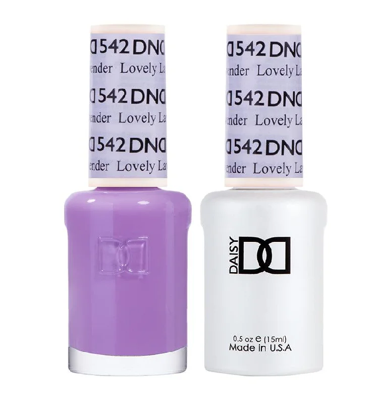 nail polish solid beam-Dnd Gel 542 Lovely Lavender