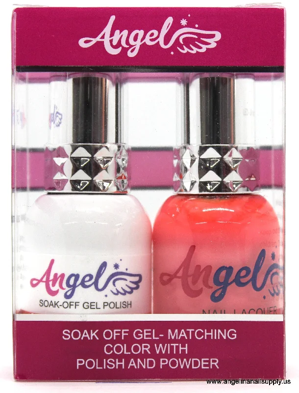 nail polish dry cloth-Angel Gel Duo G107 ROSE GLOW