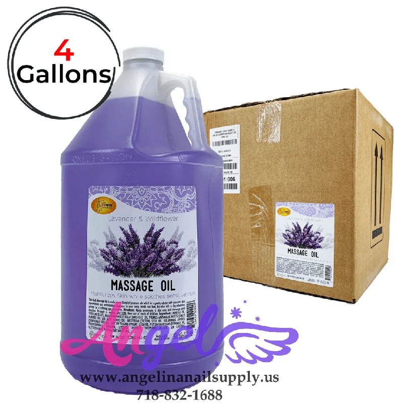 nail polish clear tone-Spa Redi Massage Oil Lavender (Box/4gal)