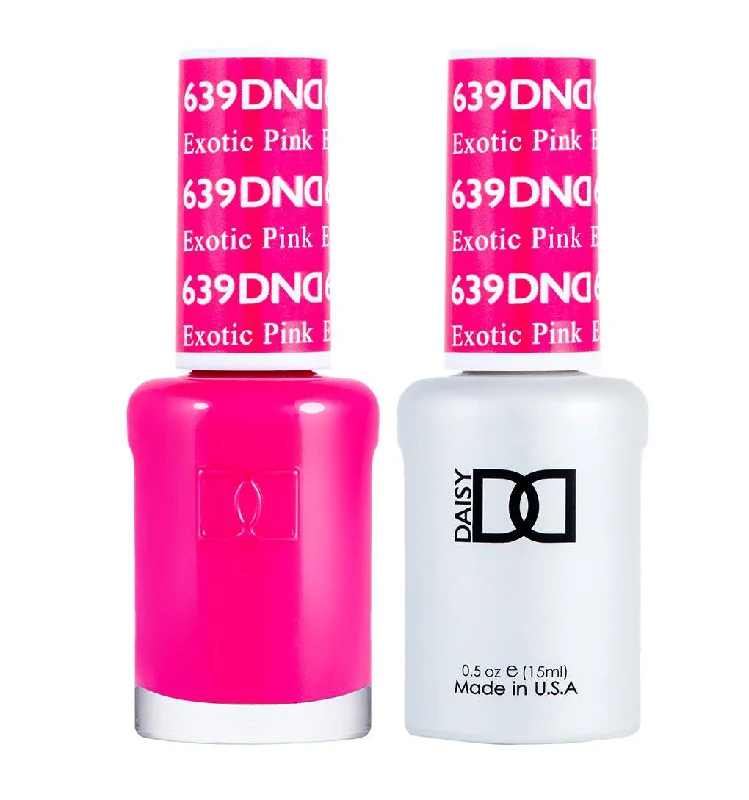 nail polish strong vacuum-Dnd Gel 639 Exotic Pink