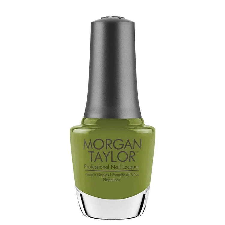 nail polish clear glass-Morgan Taylor 522 - Freshly Cut - Nail Lacquer 0.5oz