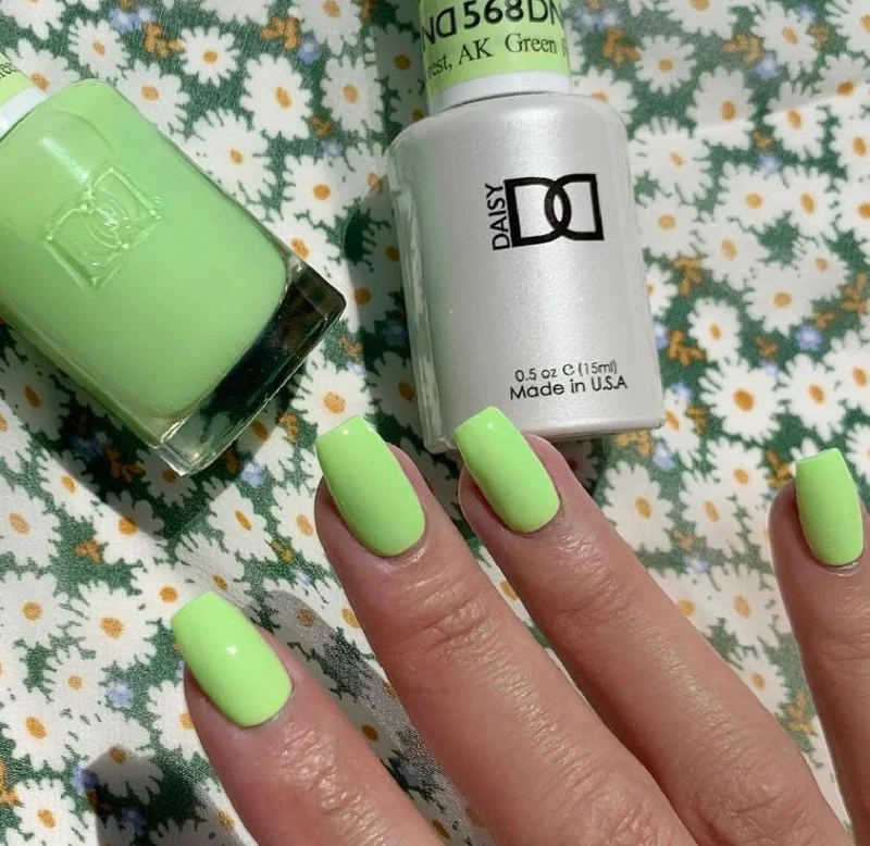 nail polish flat deck-Dnd Gel 568 Green Forest, Ak