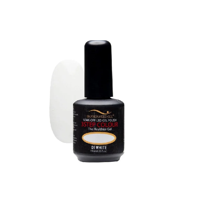 nail polish big blaze-BE BIO GEL DOU 01 WHITE