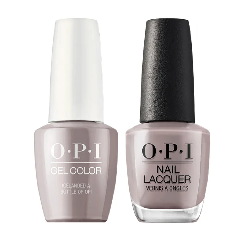 nail polish soft cloth-OPI Gel Nail Polish Duo - I53 Icelanded a Bottle of OPI