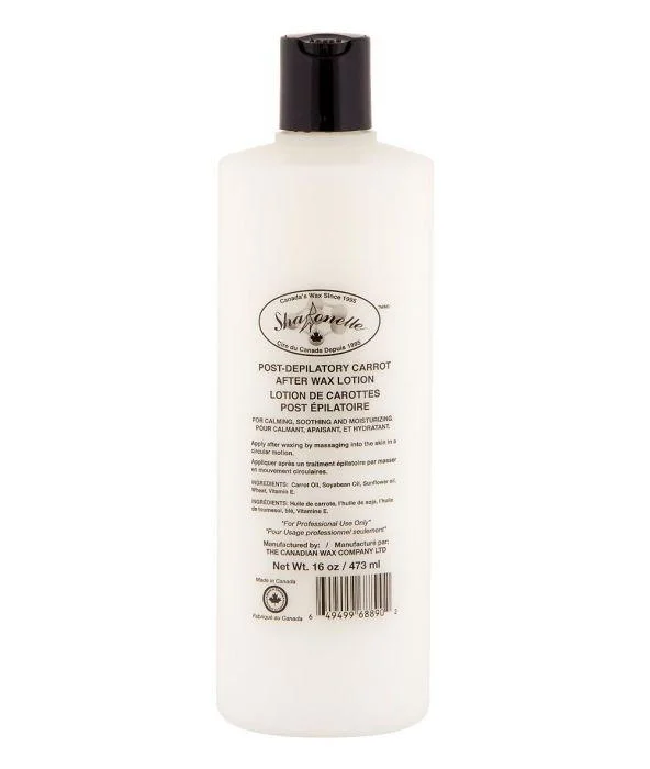 nail repair for plumbers-SHARONELLE post-depilatory CARROT after wax lotion 16oz