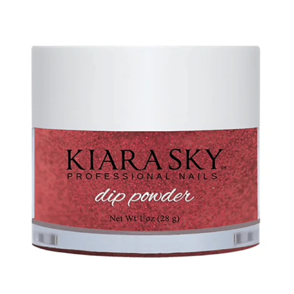 nail repair with hemp extract-Kiara Sky Dip Powder - D522 STRAWBERRY DAIQUIRI 1OZ