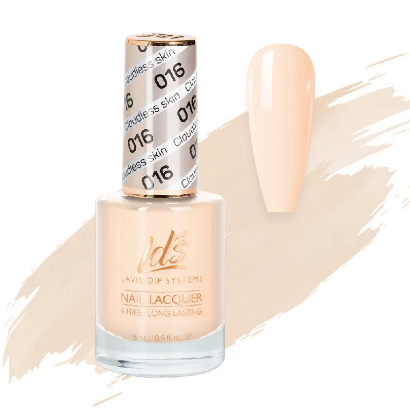 nail polish vivid tone-LDS Nail Lacquer - 016 Cloudless Skin