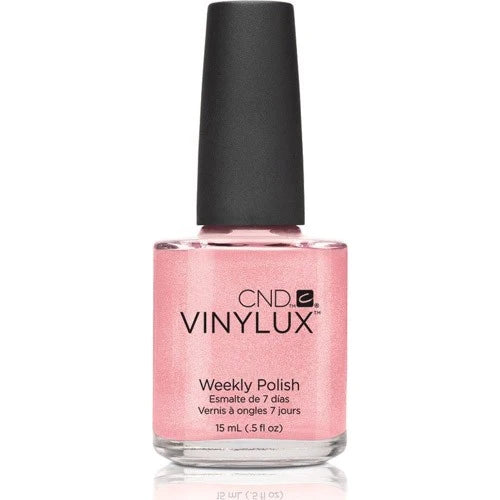 nail polish fast rapids-CND Vinylux 118 GRAPEFRUIT SPARKLE