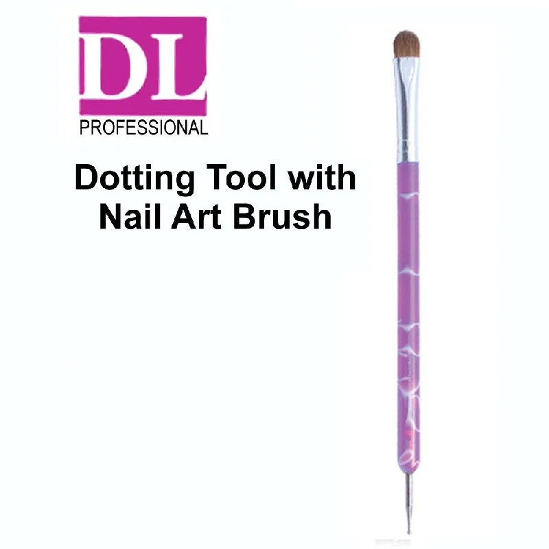 DL Professional Dotting Tool with Nail Art Brush (DL-C96)